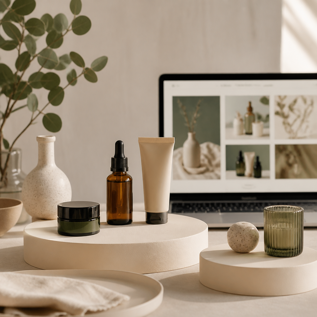Concepto visual de una experiencia de compra digital